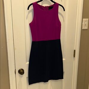 Cynthia Rowley Fuchsia and Black Mini Dress